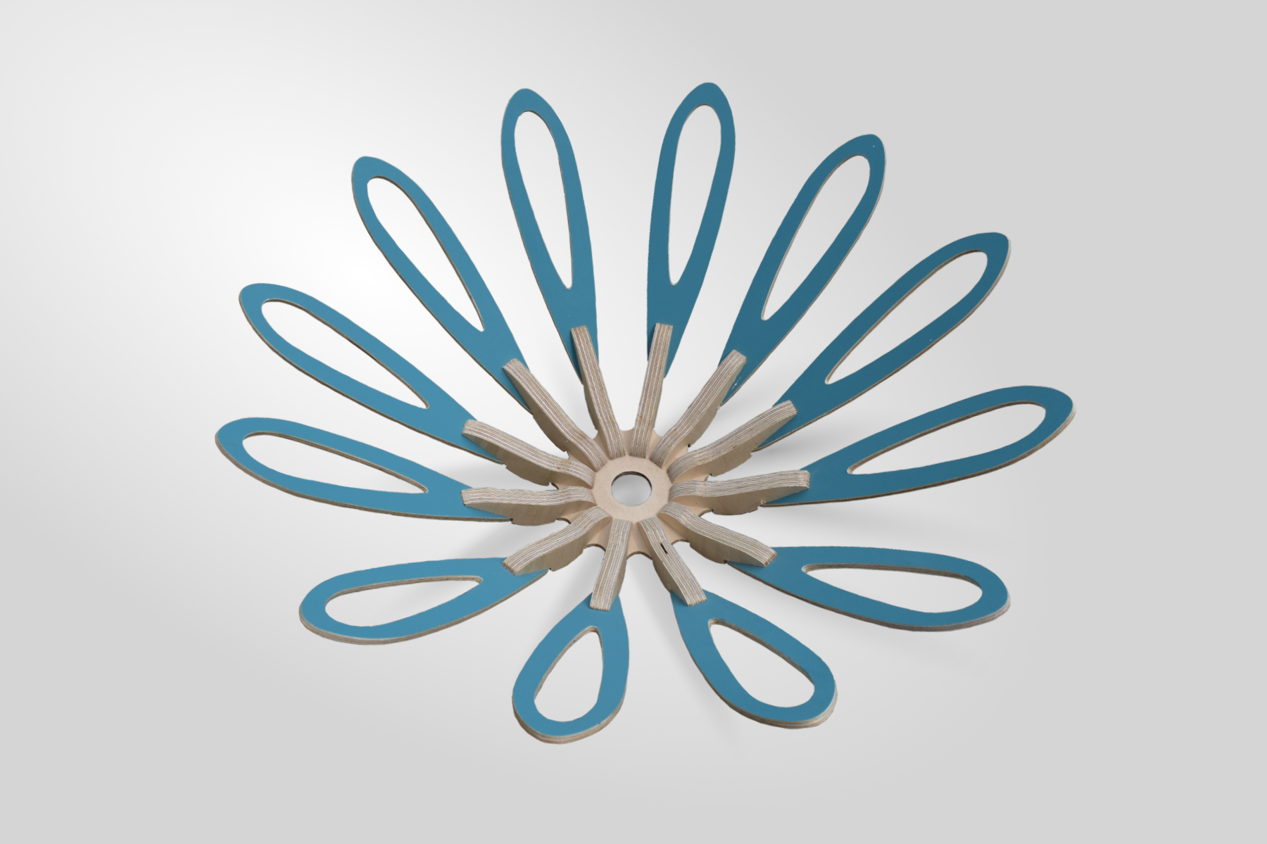 Mmh furniture coastal blue light shade view of lower