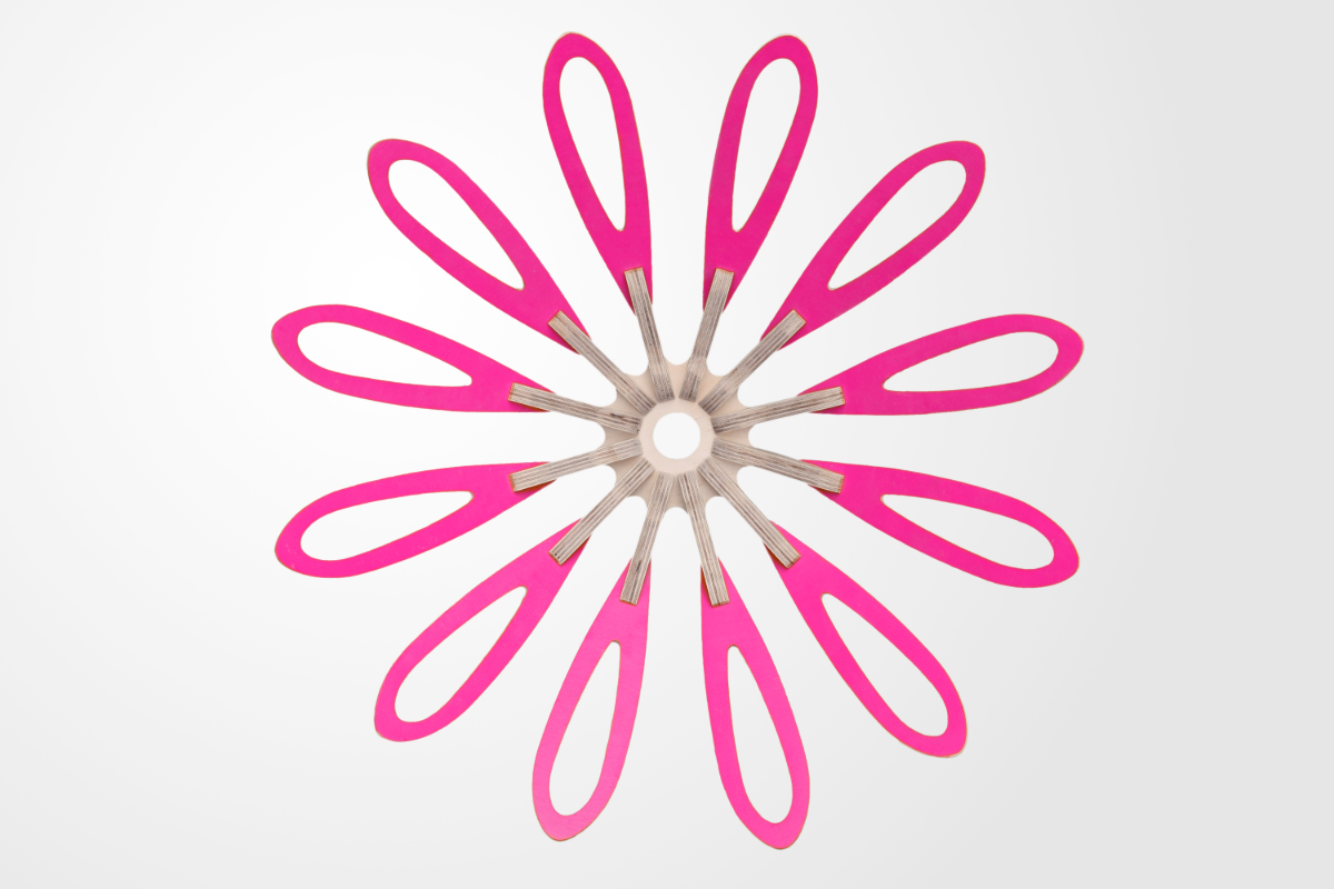 Vibrant Magenta Pendant Lightshade