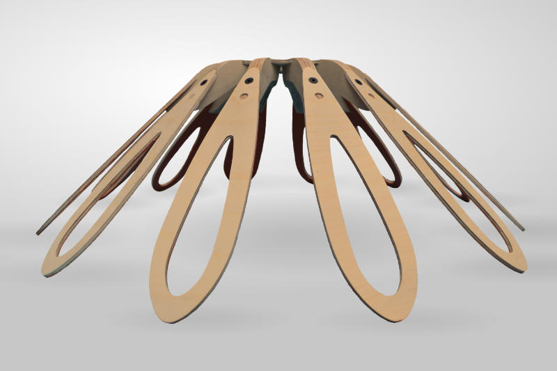 Deep Water Blue Pendant Lightshade